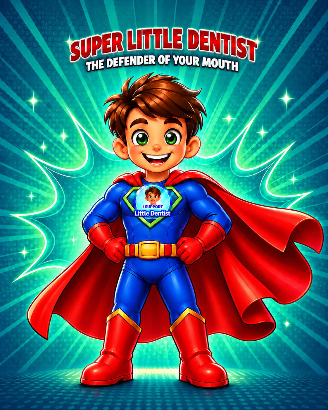 Little Dentist Superhero